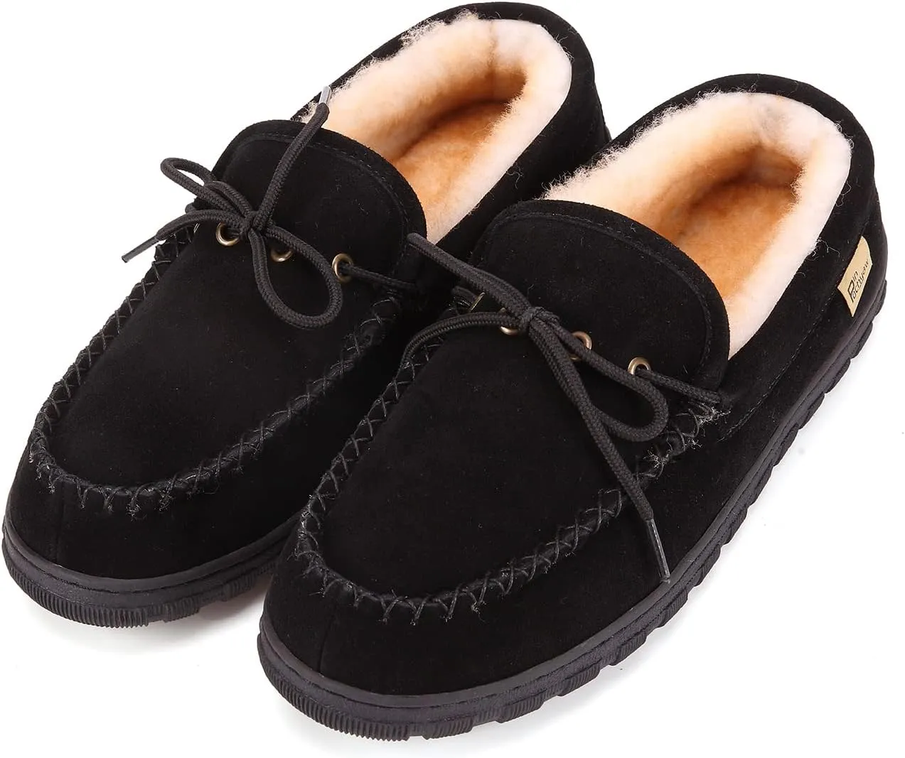 Men's Sheepskin Moccasin Indoor/Outdoor Slippers