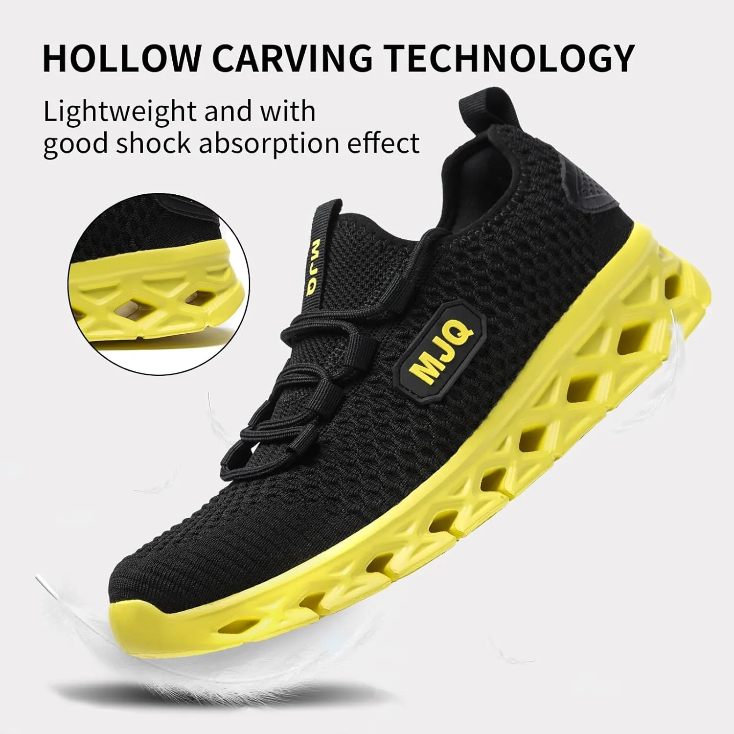 Men's Slip on Breathable Walking Shoes Ultra Lightweight Casual Sport Fashion Sneakers Running Shoes