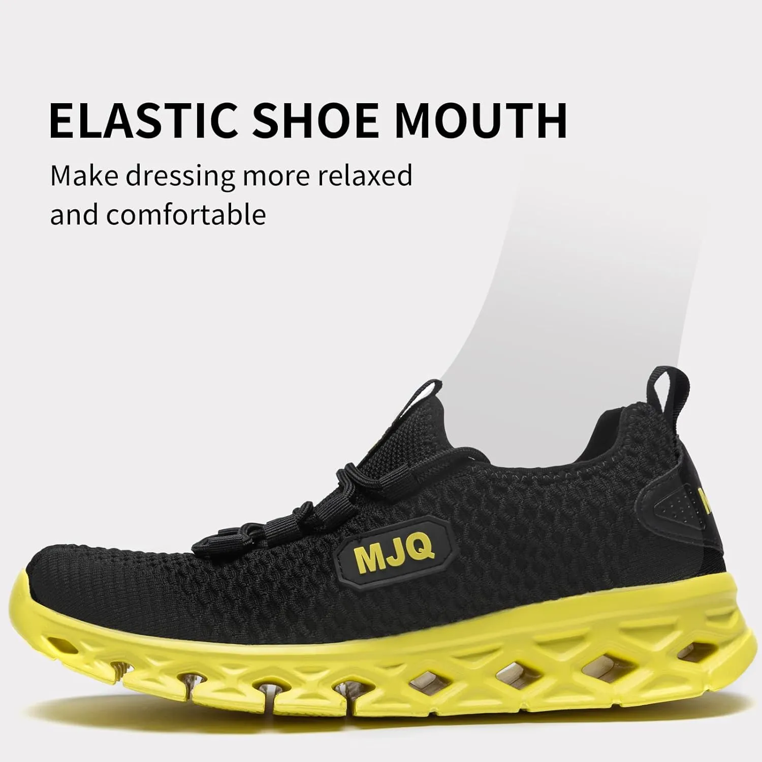 Men's Slip on Breathable Walking Shoes Ultra Lightweight Casual Sport Fashion Sneakers Running Shoes
