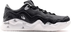 Mens Sniper Basketball Shoes - Flexible Full Grain Leather and Air Mesh Low Top Basketball Shoes for Men