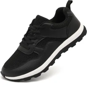 Mens Wide Toe Box Walking Shoes Zero Drop Slip On Sports Sneakers Camp Fitness Flat Sole Running Jogging Breathable Anti-Slip Outdoor Fashion