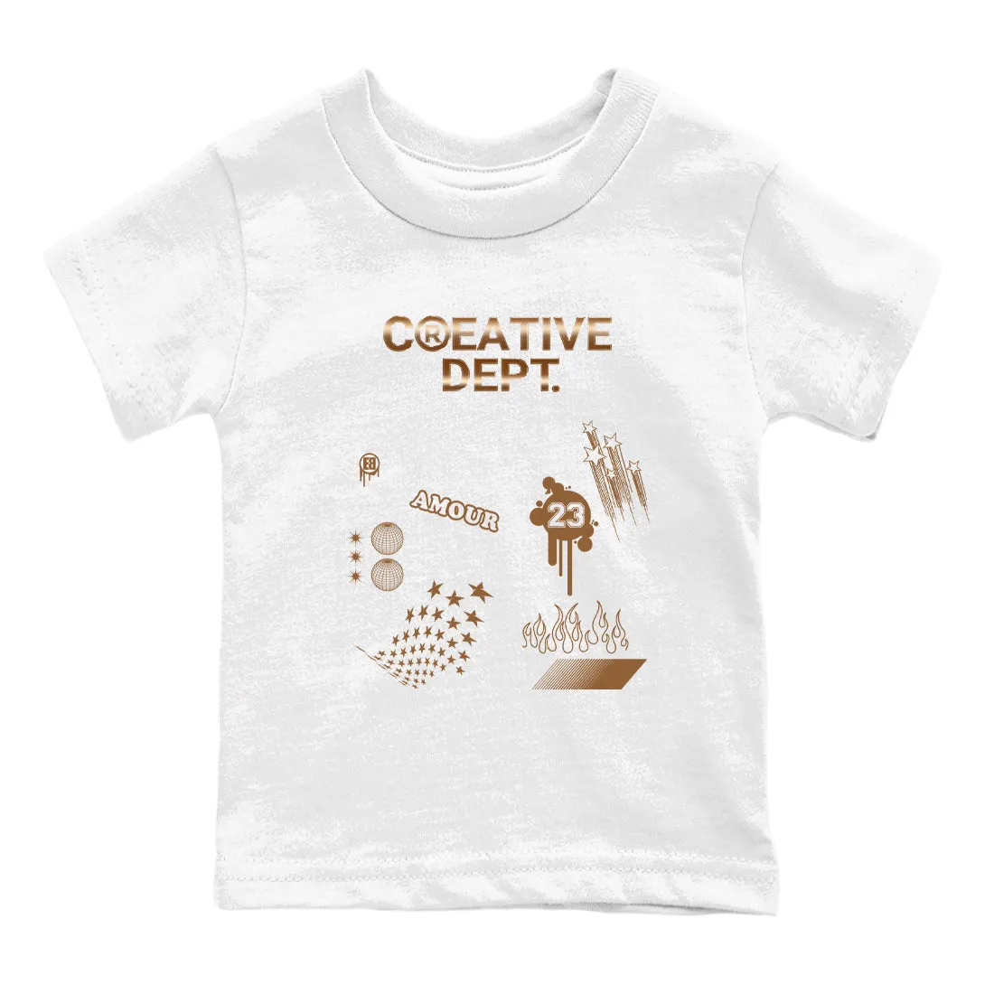 Metallic Dept SNRT Foamposite Sneaker Smart-connected Air Creative Tees Kids Volume discount Copper - One