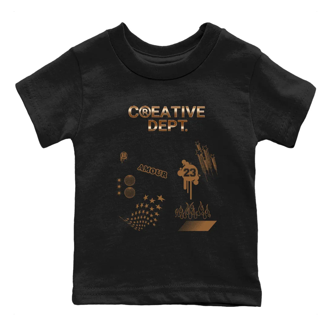 Metallic Dept SNRT Foamposite Sneaker Smart-connected Air Creative Tees Kids Volume discount Copper - One