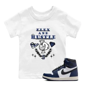 Midnight And Kids Jordan Air - Navy Huge reduction Tees Hustle SNRT While supplies last Flex Sneaker 1