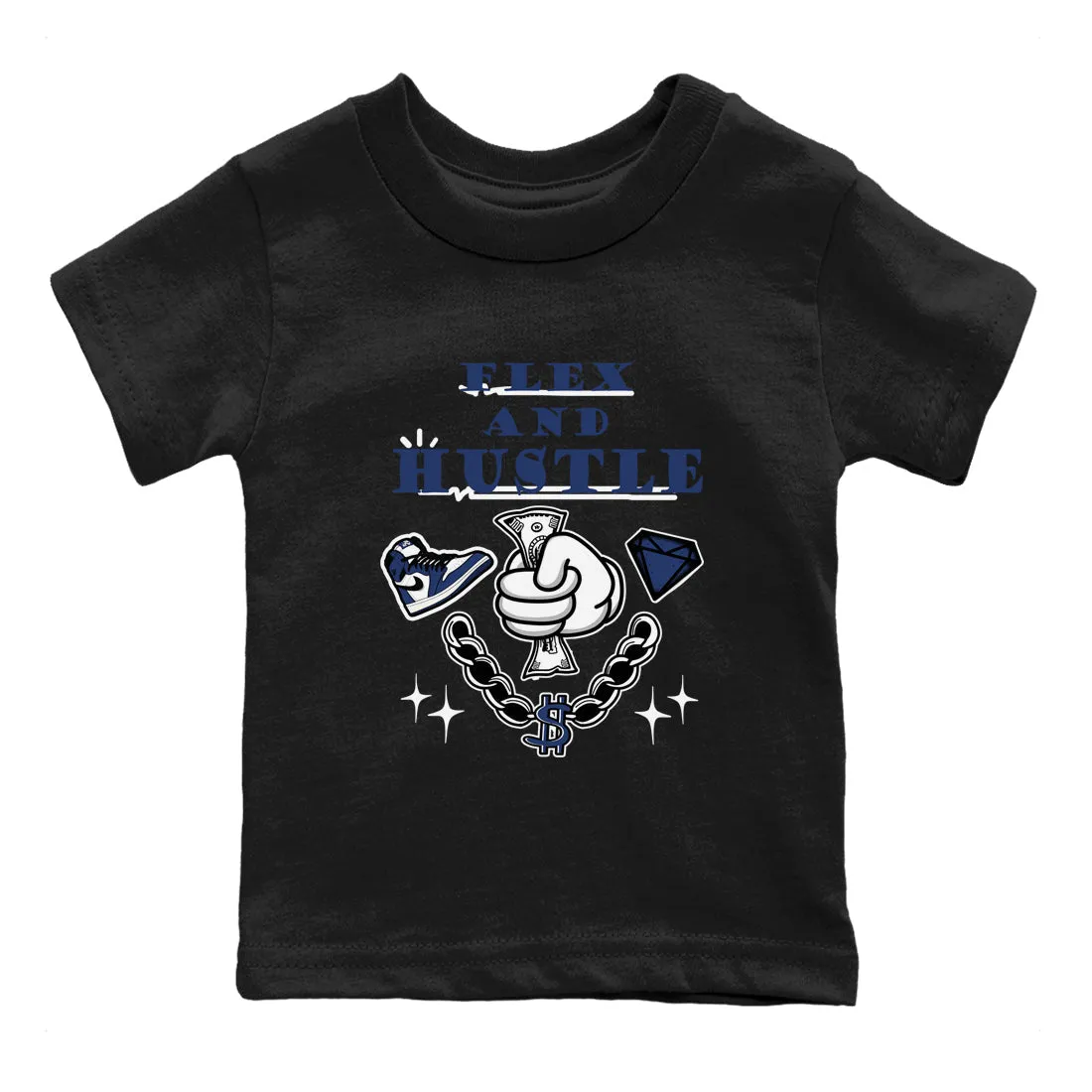 Midnight And Kids Jordan Air - Navy Huge reduction Tees Hustle SNRT While supplies last Flex Sneaker 1