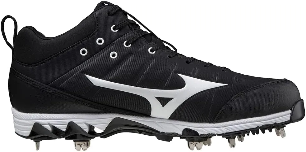 Mizuno Men's 9-Spike Ambition 2 Mid Baseball Shoe