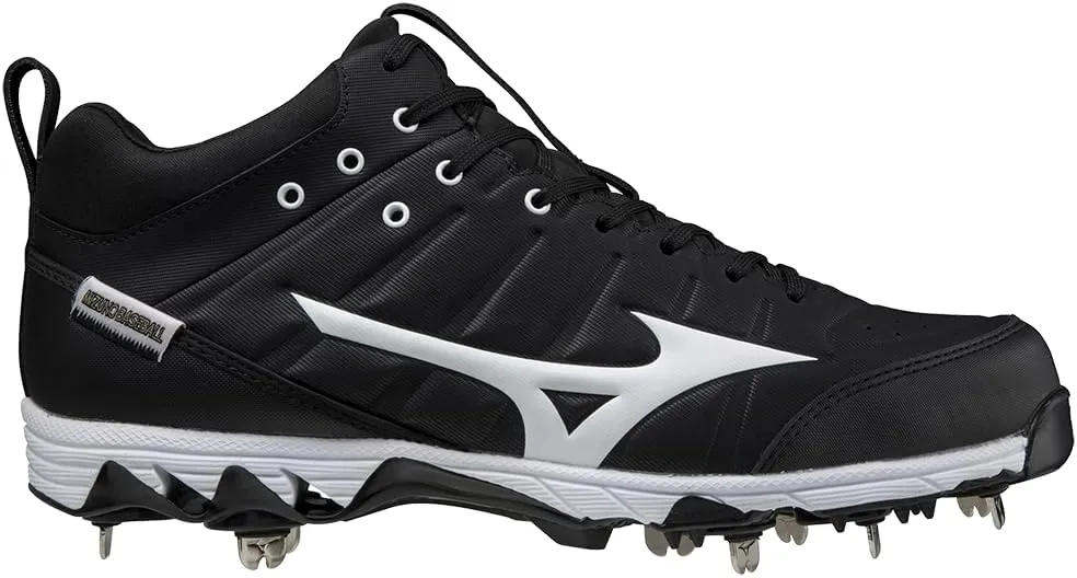 Mizuno Men's 9-Spike Ambition 2 Mid Baseball Shoe