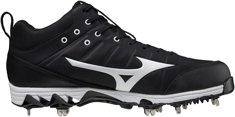 Mizuno Men's 9-Spike Ambition 2 Mid Baseball Shoe