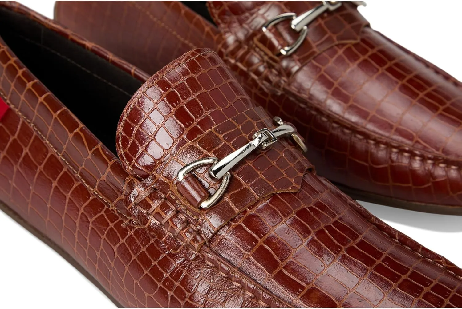 MJNY Mens Casual Comfortable Genuine Leather Lightweight Driving Moccasins Classic Fashion Buckle Loafer Slip On Breathable Driving Loafer