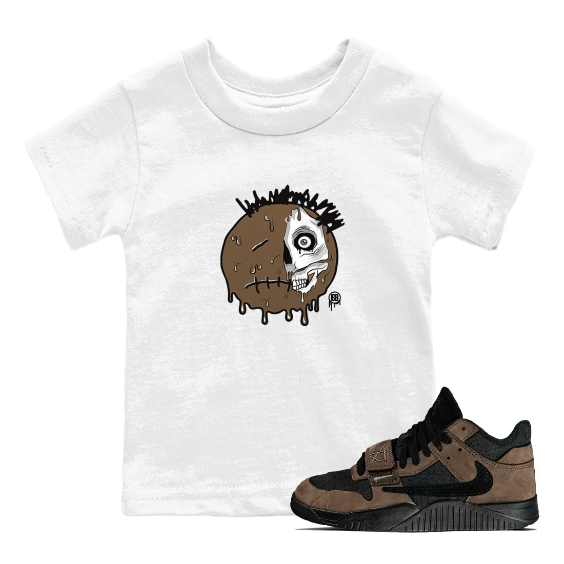 Mocha Jordan Scott Sneaker Voice-activated Jumpman Tees Inside Dead SNRT Travis Dark Kids - Jack Military discount