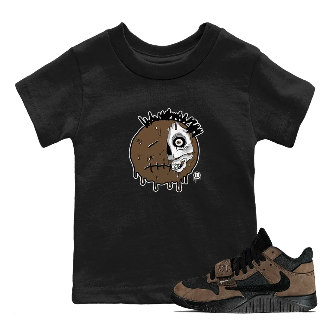 Mocha Jordan Scott Sneaker Voice-activated Jumpman Tees Inside Dead SNRT Travis Dark Kids - Jack Military discount