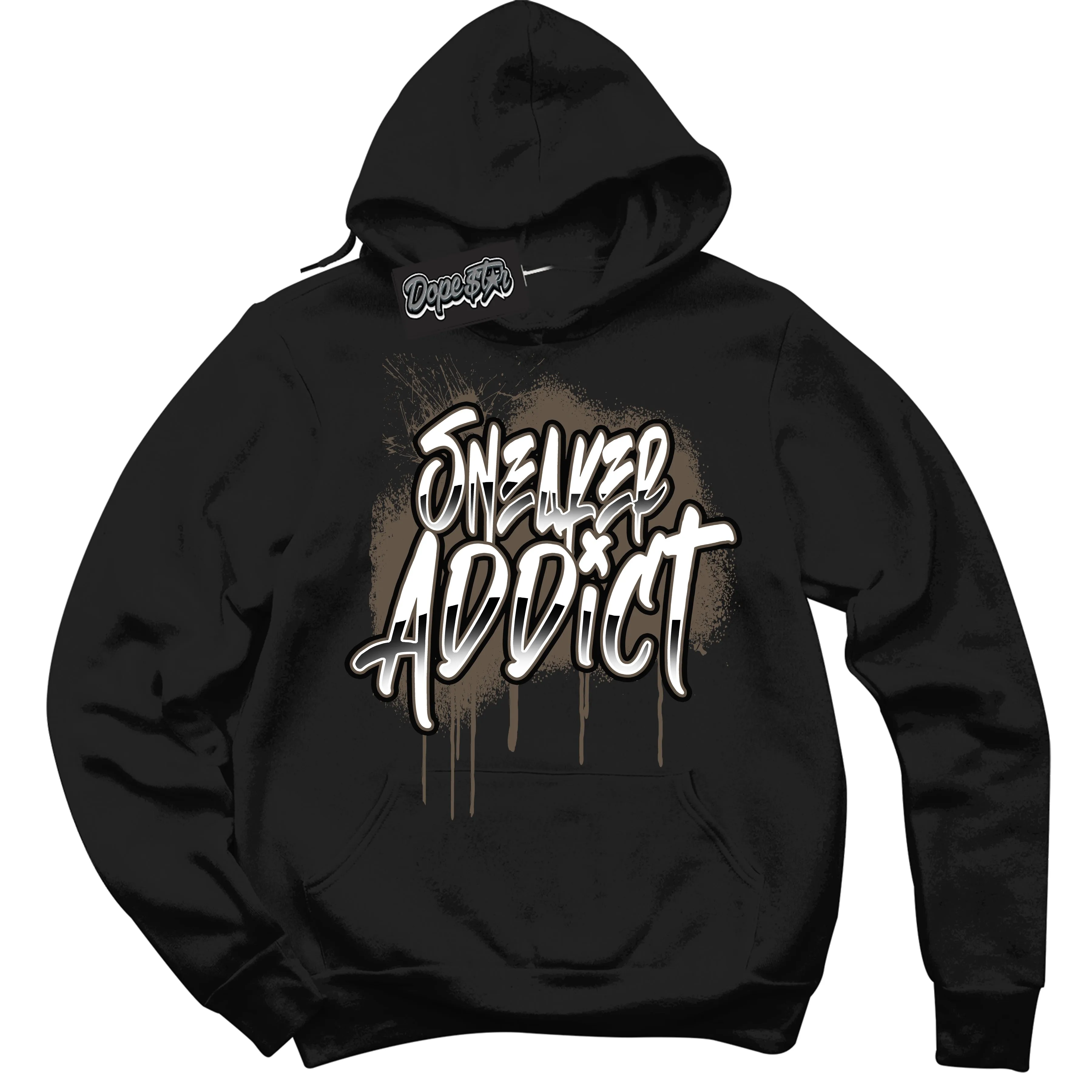 Mocha Palomino 1s Sneaker Hoodie Sneaker Addict Graphic