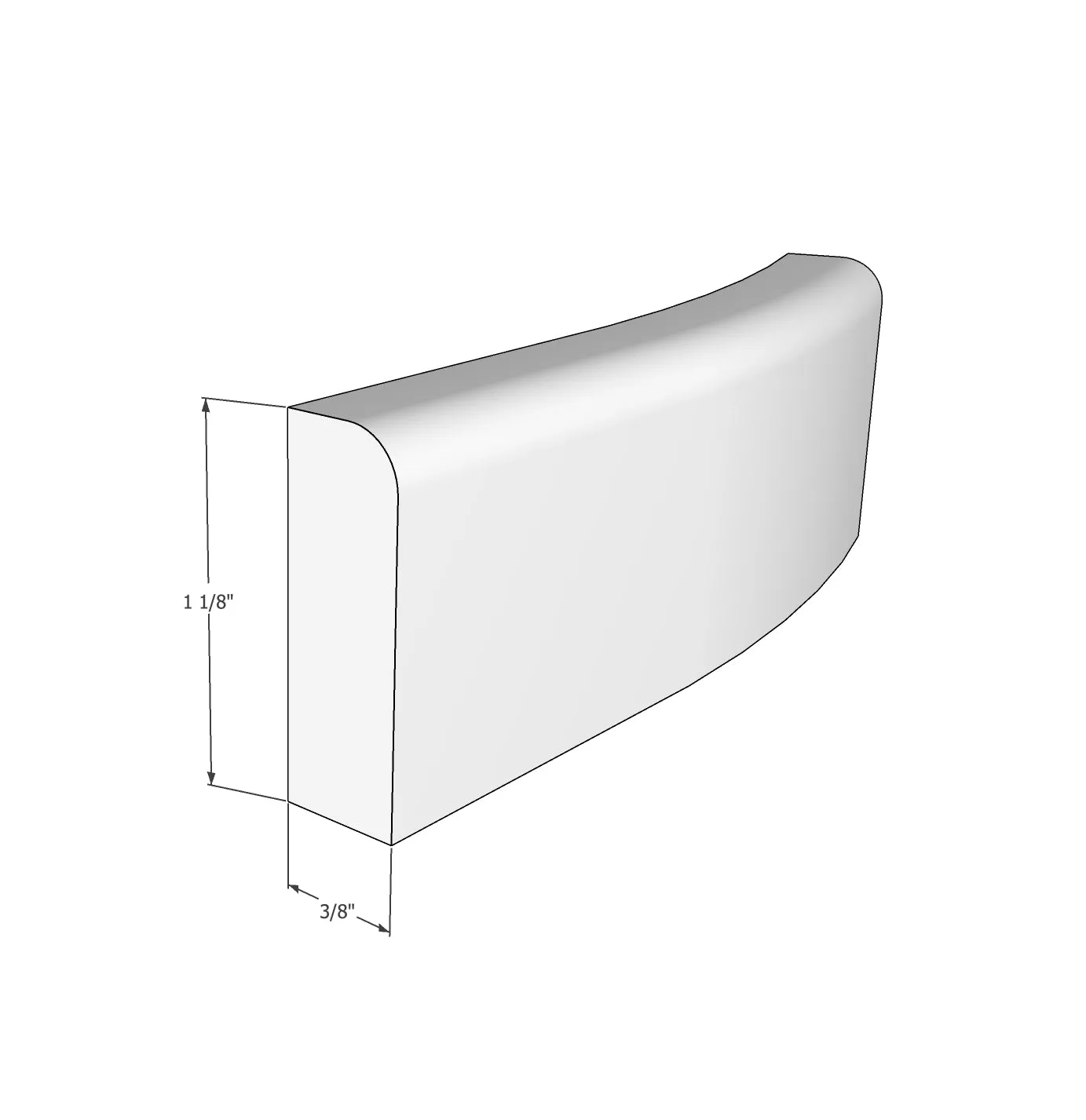Modern, PVC Shoe Trim