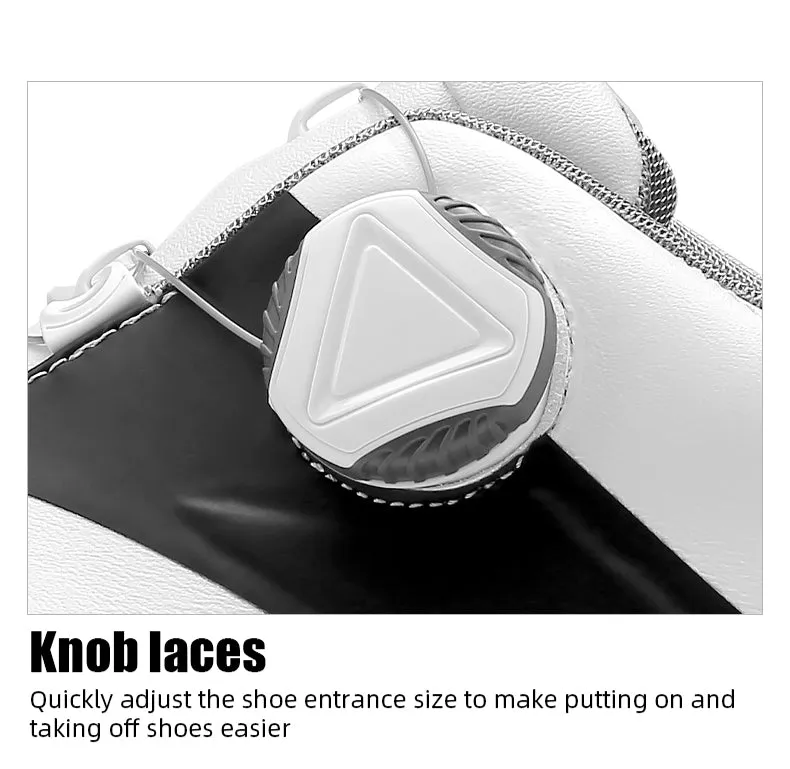 MOEYES M22XZ03 comfortable golf shoes waterproof leather golf shoes for training