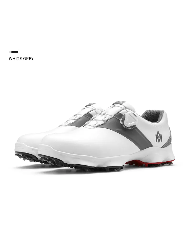 MOEYES M22XZ03 comfortable golf shoes waterproof leather golf shoes for training
