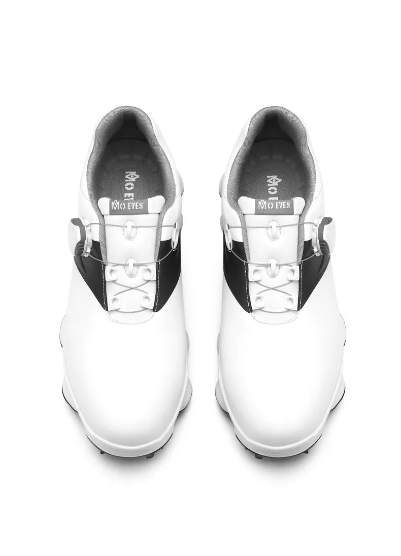 MOEYES M22XZ03 comfortable golf shoes waterproof leather golf shoes for training