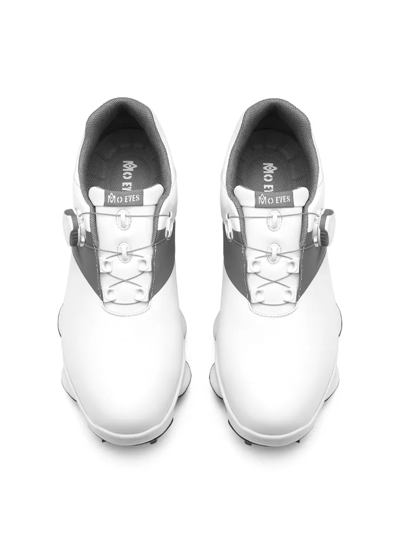 MOEYES M22XZ03 comfortable golf shoes waterproof leather golf shoes for training