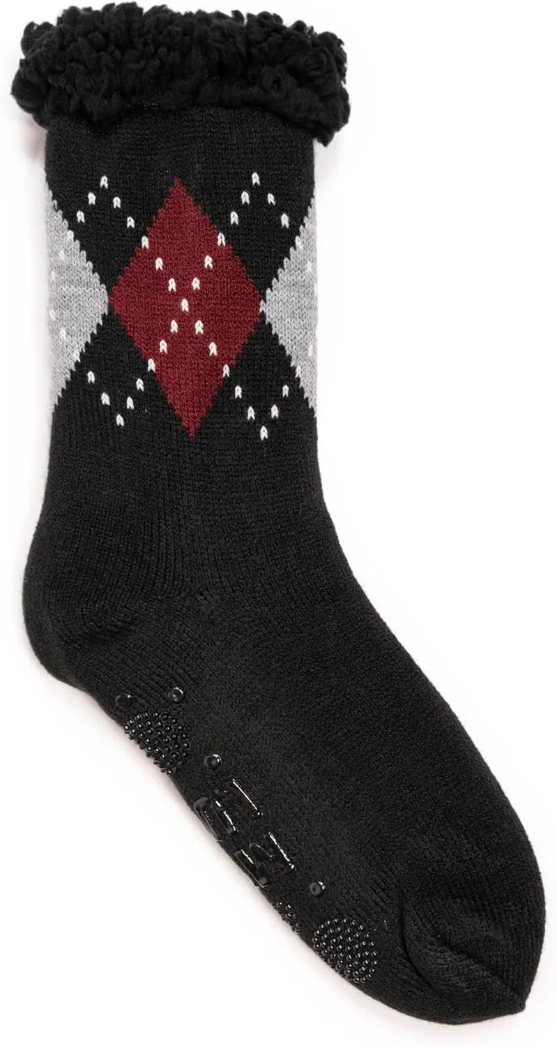 MUK LUKS Men's Cabin Sox Slipper