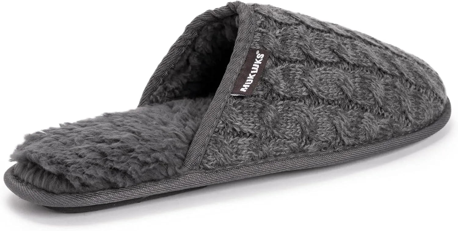 MUK LUKS Men's Gavin Scuff Slippers