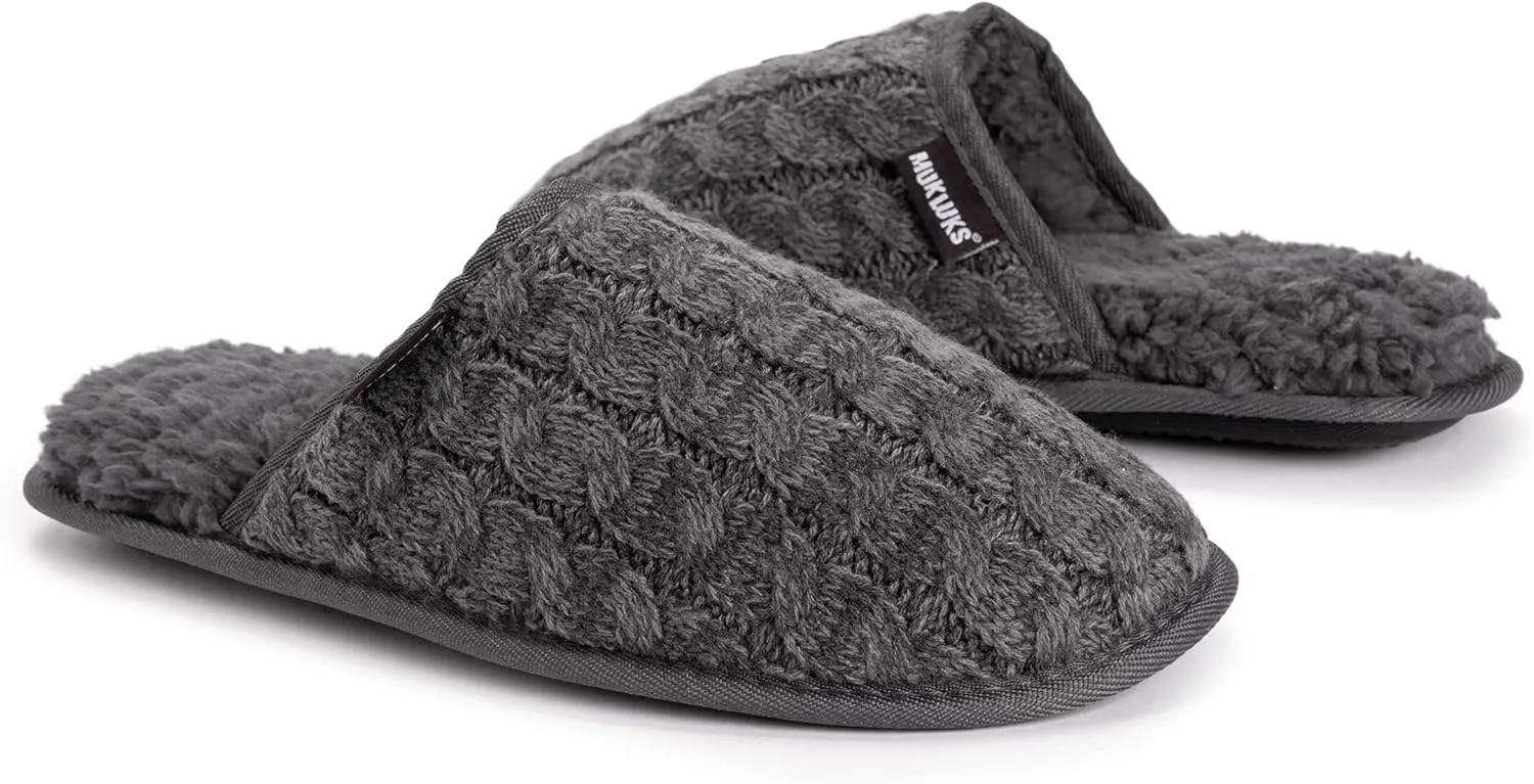 MUK LUKS Men's Gavin Scuff Slippers
