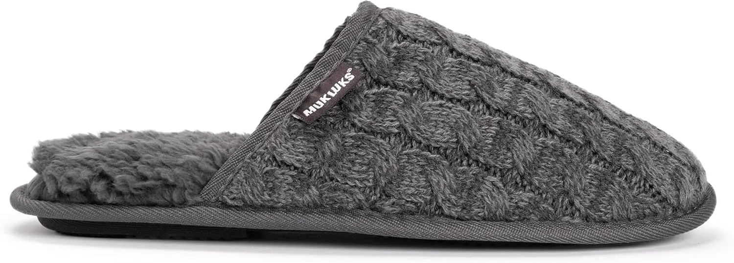 MUK LUKS Men's Gavin Scuff Slippers