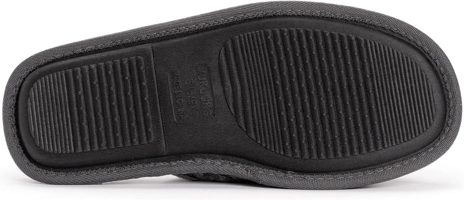 MUK LUKS Men's Gavin Scuff Slippers