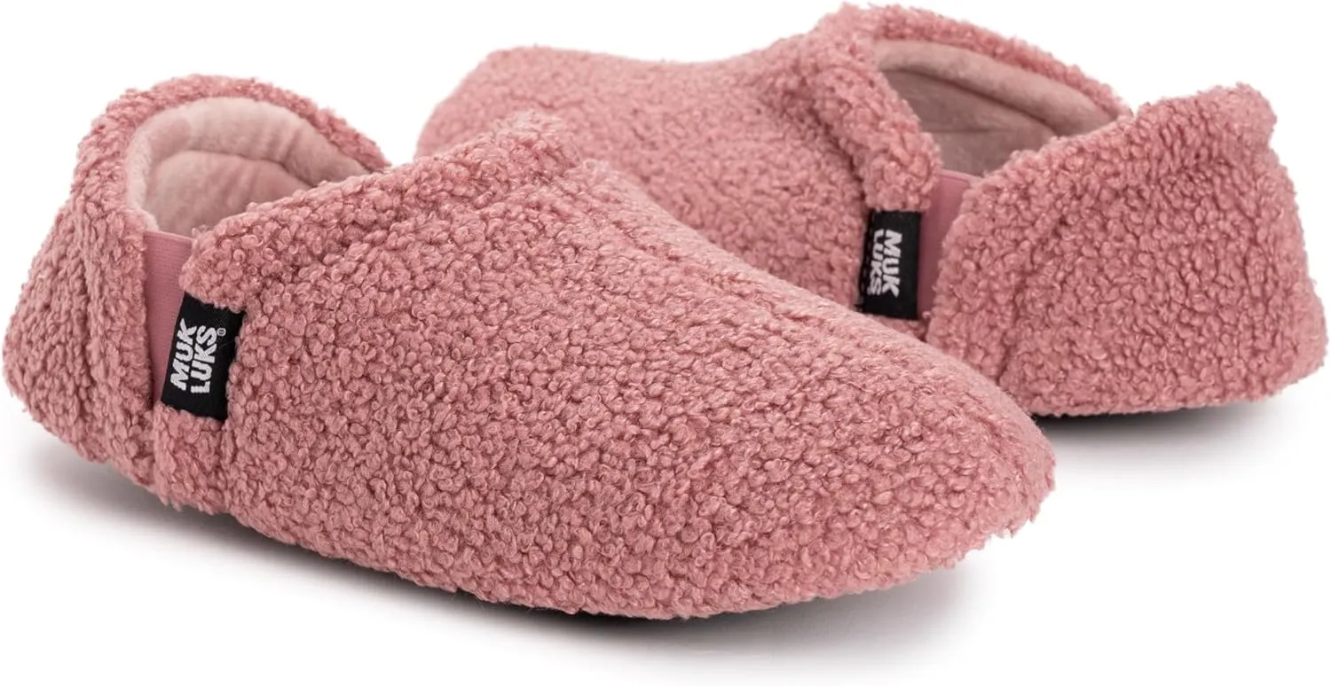 MUK LUKS Women's Berber Camp Slipper