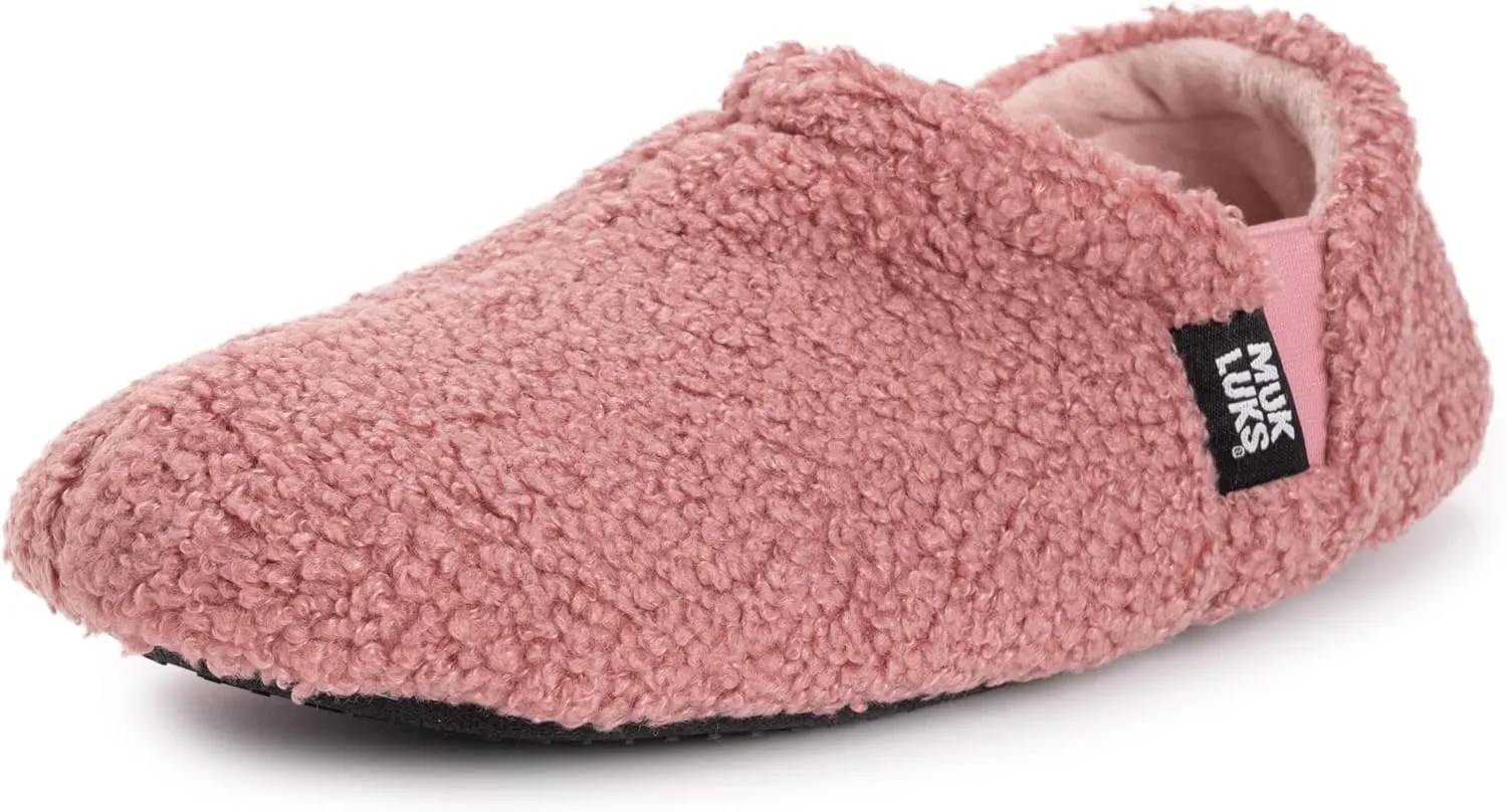 MUK LUKS Women's Berber Camp Slipper