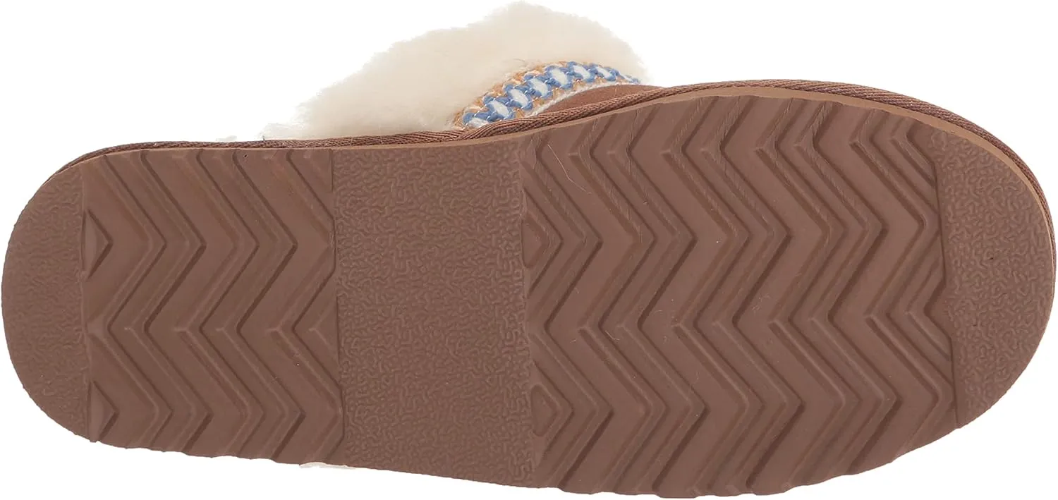 MUK LUKS Women's Dawn Suede Scuff Slipper