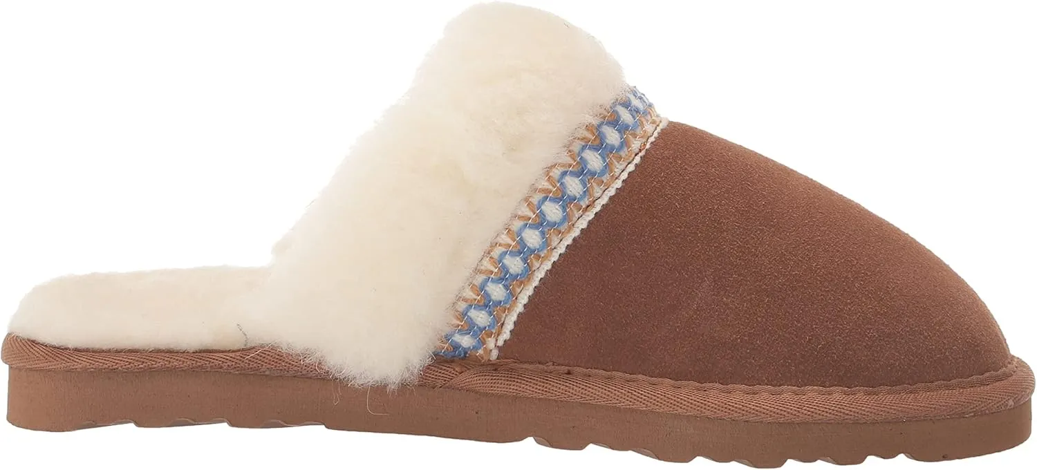 MUK LUKS Women's Dawn Suede Scuff Slipper