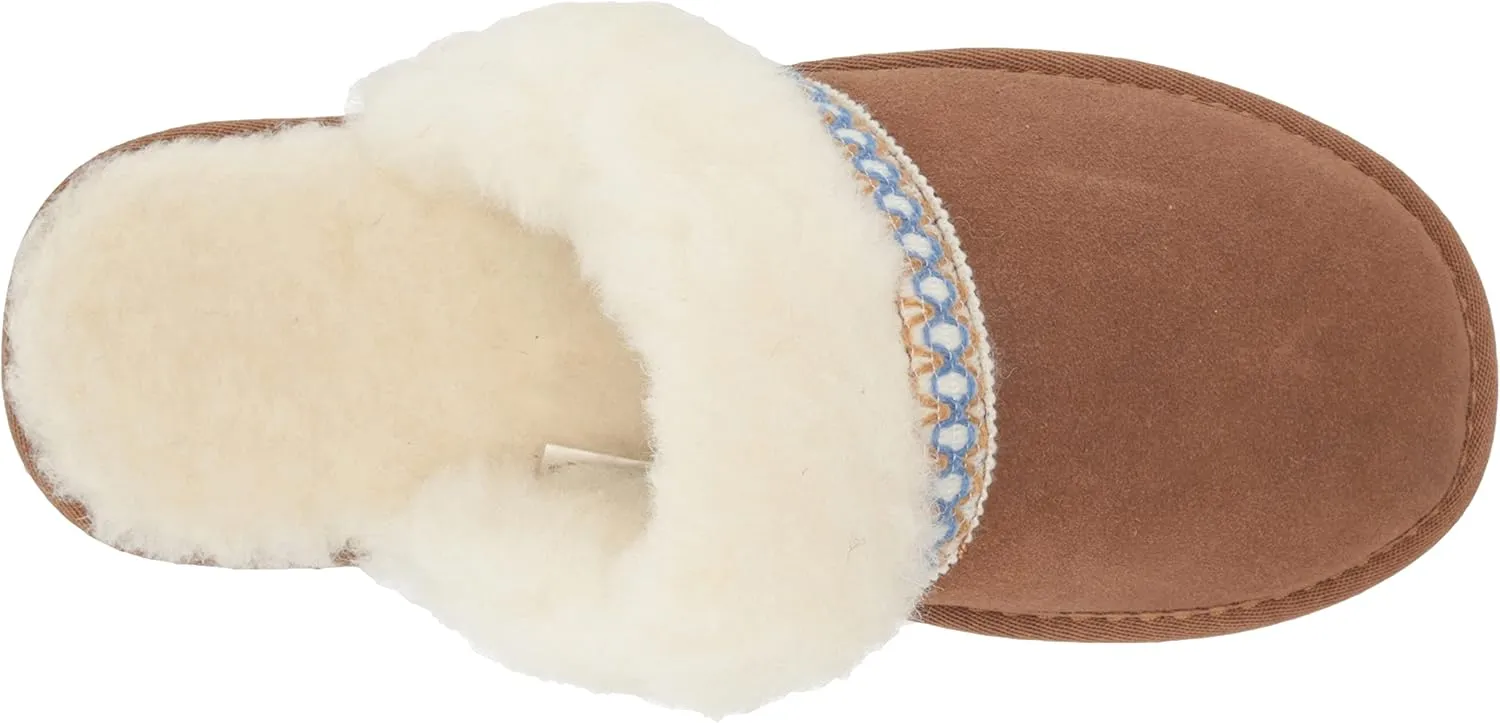 MUK LUKS Women's Dawn Suede Scuff Slipper