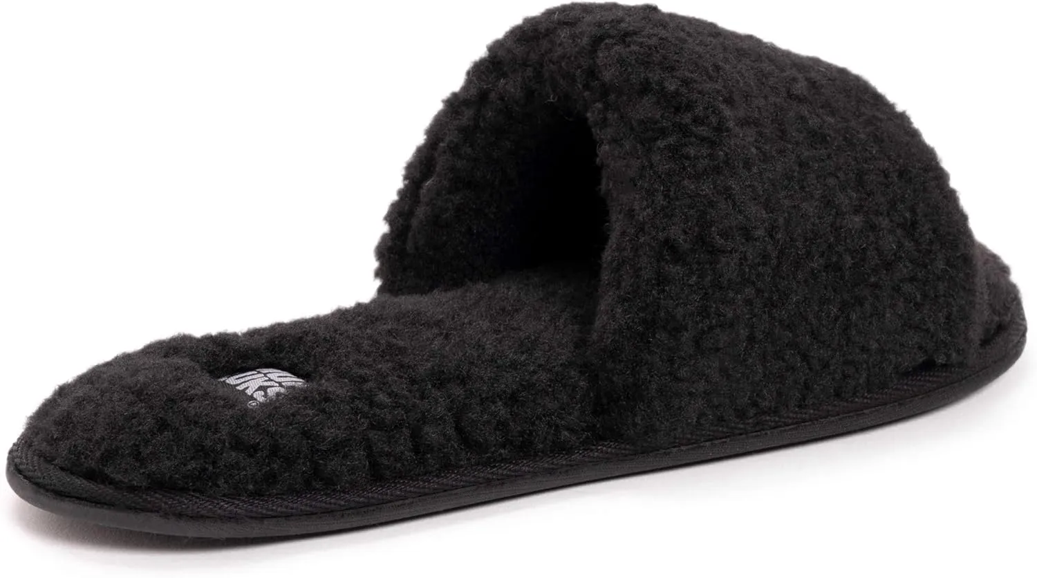 MUK LUKS Women's Franki Slide-Ebony Slipper