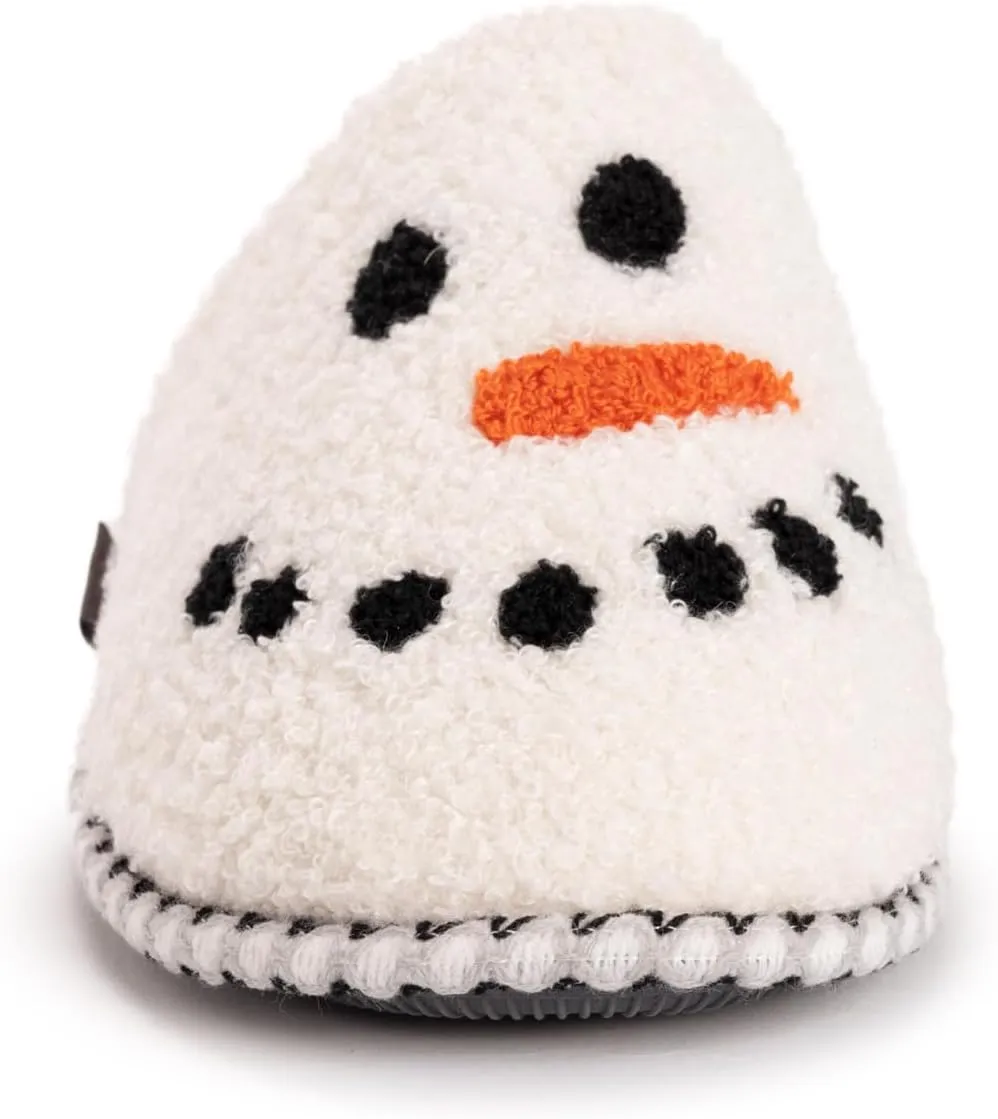 MUK LUKS Women's Novelty Snowman Scuff Slipper