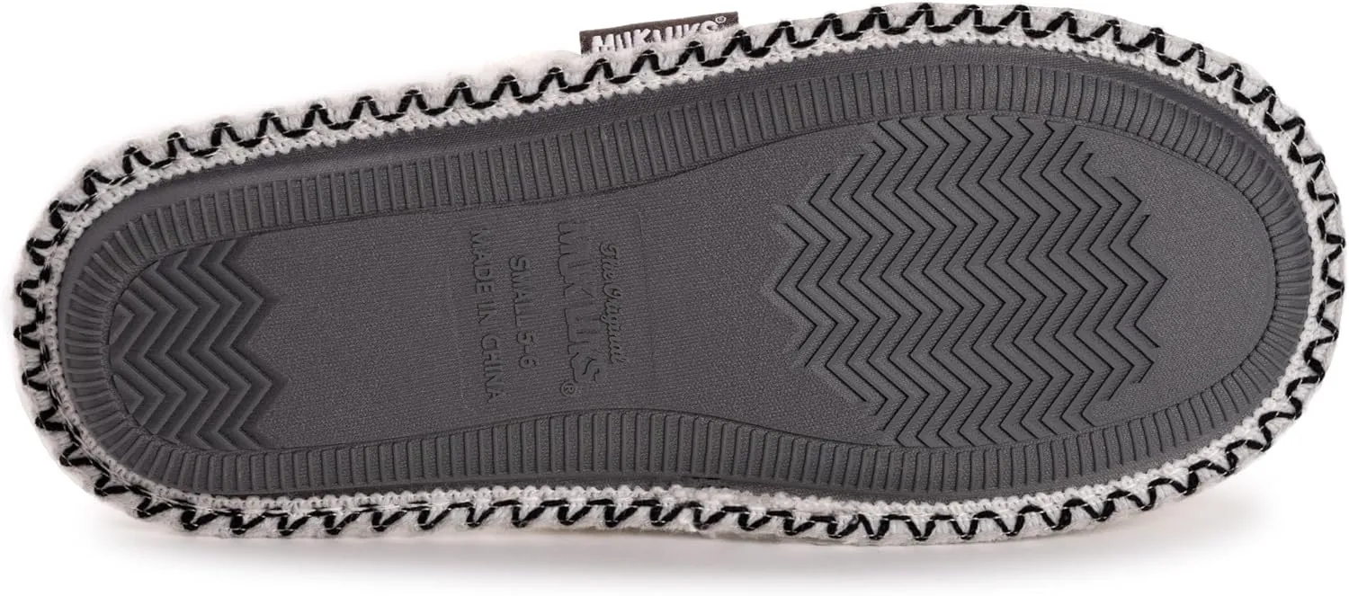 MUK LUKS Women's Novelty Snowman Scuff Slipper