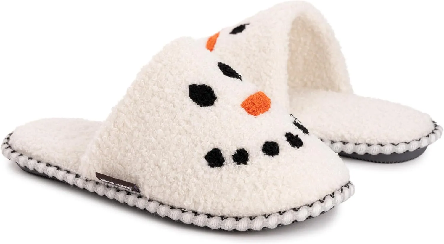 MUK LUKS Women's Novelty Snowman Scuff Slipper