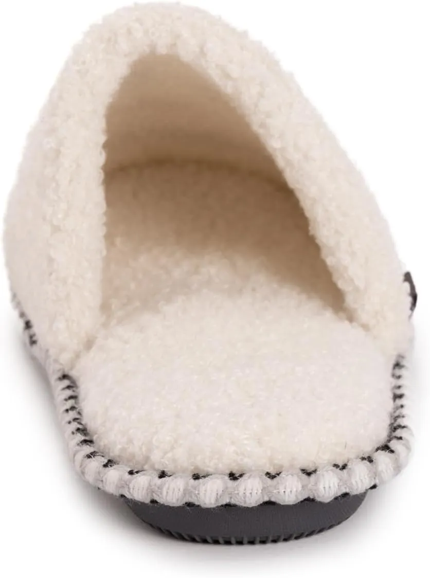 MUK LUKS Women's Novelty Snowman Scuff Slipper