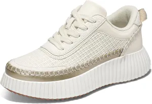 mysoft Women's Platform Chunky Sneakers Comfortable Lightweight Fashion Sneaker Casual Walking Shoes
