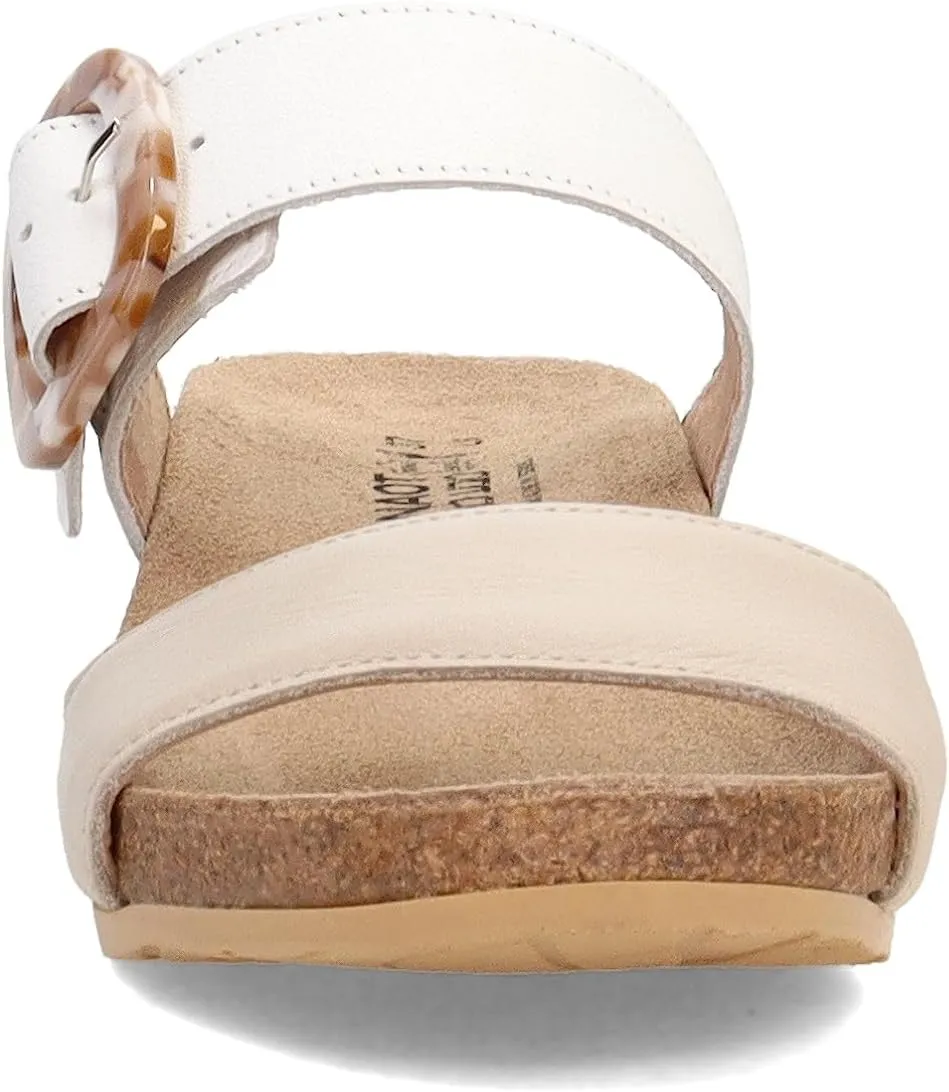NAOT Footwear Kingdom Women’s Wedge Sandal with Buckle, Cork Footbed, and Arch Support - Adjustable Three-Strap Sandal With Backstrap - Comfort and Support – Lightweight and Perfect for Travel
