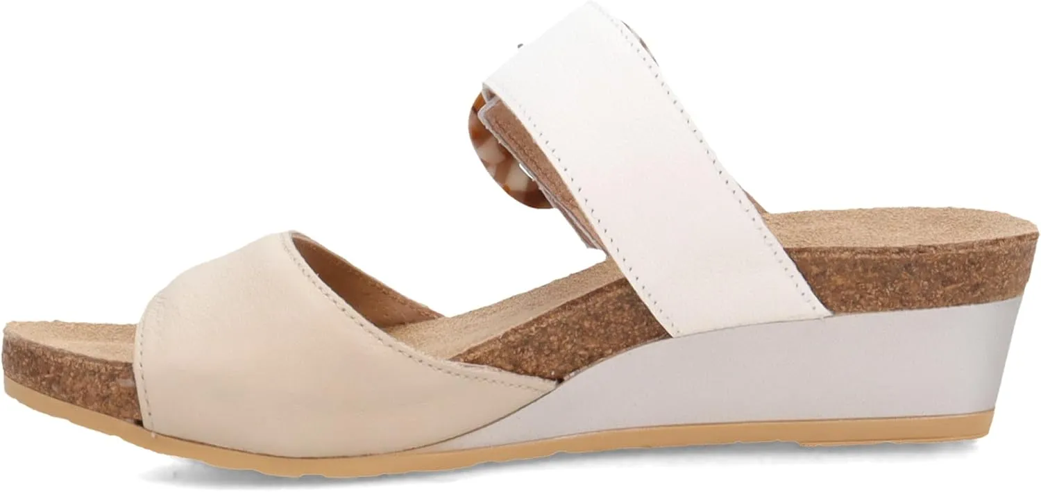 NAOT Footwear Kingdom Women’s Wedge Sandal with Buckle, Cork Footbed, and Arch Support - Adjustable Three-Strap Sandal With Backstrap - Comfort and Support – Lightweight and Perfect for Travel