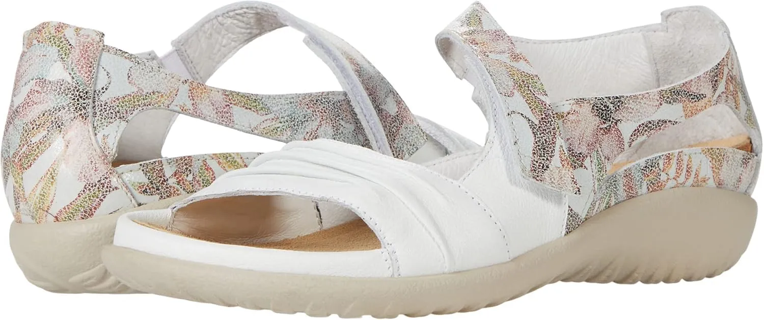 NAOT Footwear Papaki Women’s Sandal with Cork Footbed and Arch Support Sandal With Removable Footbed - Comfort and Support – - Slip Resistant Lightweight and Perfect for Travel - Medium Fit
