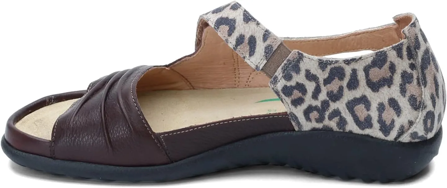 NAOT Footwear Papaki Women’s Sandal with Cork Footbed and Arch Support Sandal With Removable Footbed - Comfort and Support – - Slip Resistant Lightweight and Perfect for Travel - Medium Fit