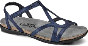 NAOT Footwear Women’s Dorith Sandal with Cork Footbed and Arch Support Footbed - Adjustable Sandal With Backstrap - Comfort and Support – Lightweight and Perfect for Travel - Narrow to Medium Fit