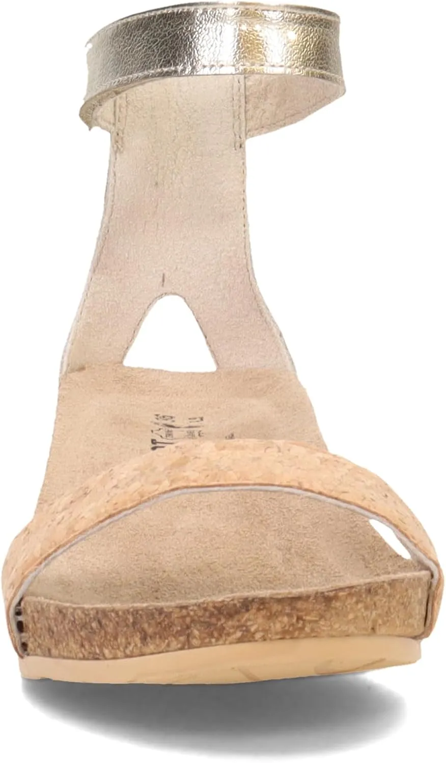 NAOT Footwear Women's Pixie Wedge Sandal with Cork Footbed and Arch Support Footbed - Adjustable Ankle Strap - Comfort and Support - Lightweight and Perfect for Travel - Narrow to Medium Fit