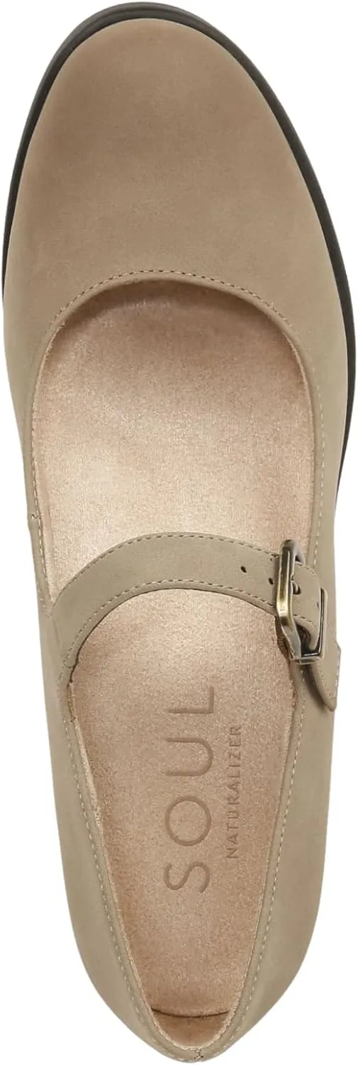 Naturalizer Soul Women's Adore Mary Jane Wedge Shoe