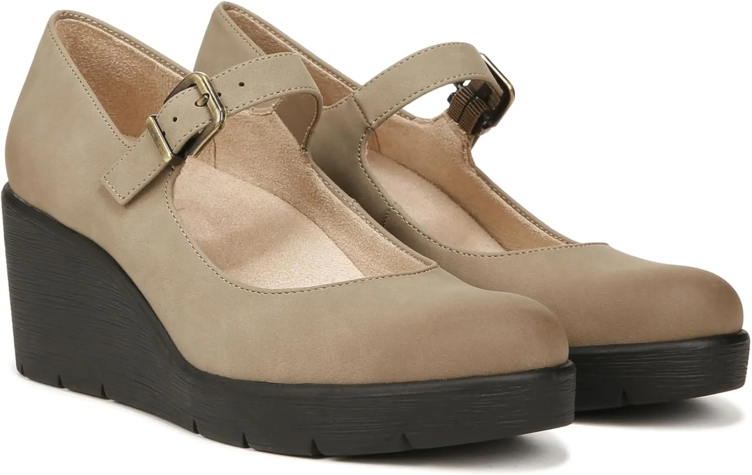 Naturalizer Soul Women's Adore Mary Jane Wedge Shoe