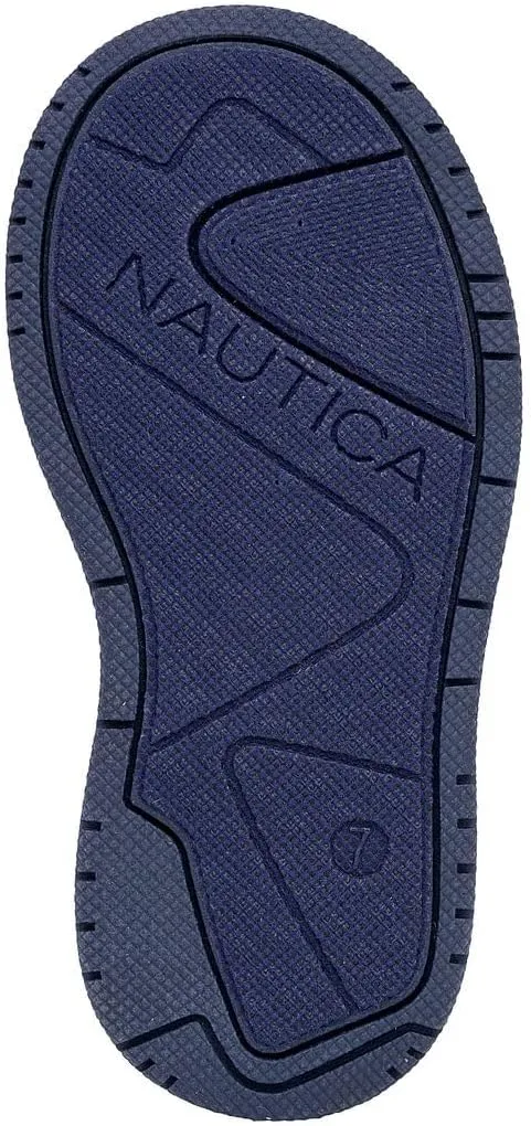 Nautica Kids High Top Basketball Sneakers – Toddler/Little Kid Fashion Boots, Comfortable Athletic Walking Shoes for Boys and Girls