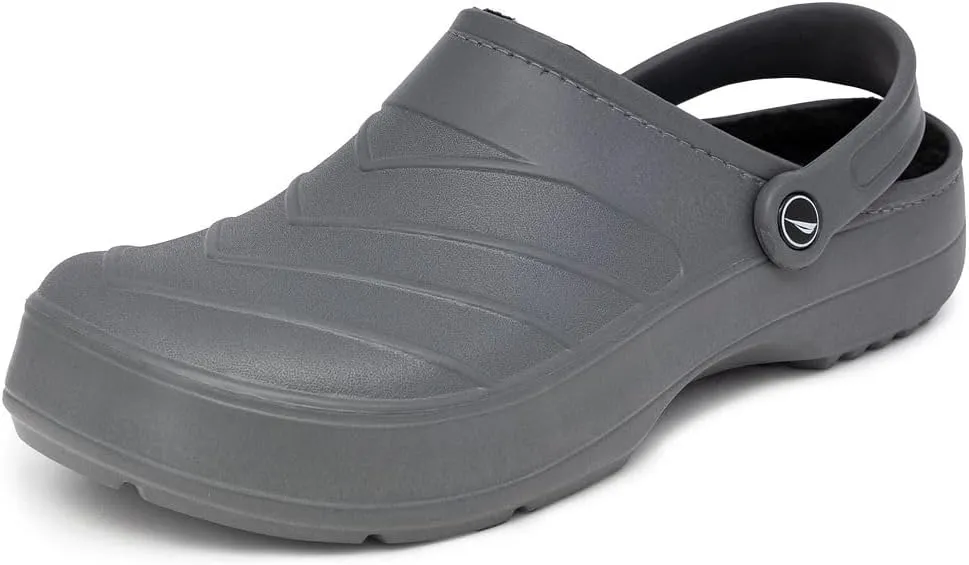 Nautica Men's Clogs - Athletic Sports Sandal - Slip-On with Adjustable Back Strap - (Water Shoes/Fuzzy Slippers) River Edge