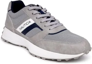 Nautica Men's Lace-Up Sneakers – Casual, Stylish, and Comfortable for Walking