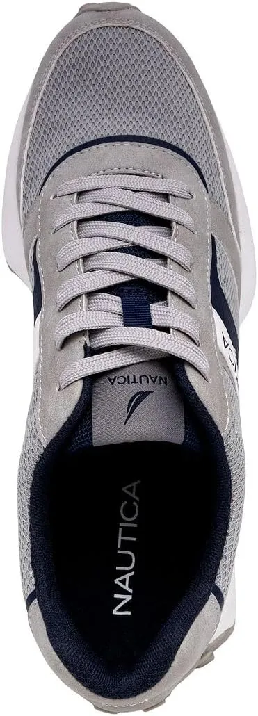 Nautica Men's Lace-Up Sneakers – Casual, Stylish, and Comfortable for Walking