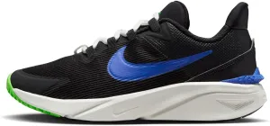 Nike Boy's Low-Top Trail Running Shoe, Black Summit White Green Strike Racer Blue, 36 EU